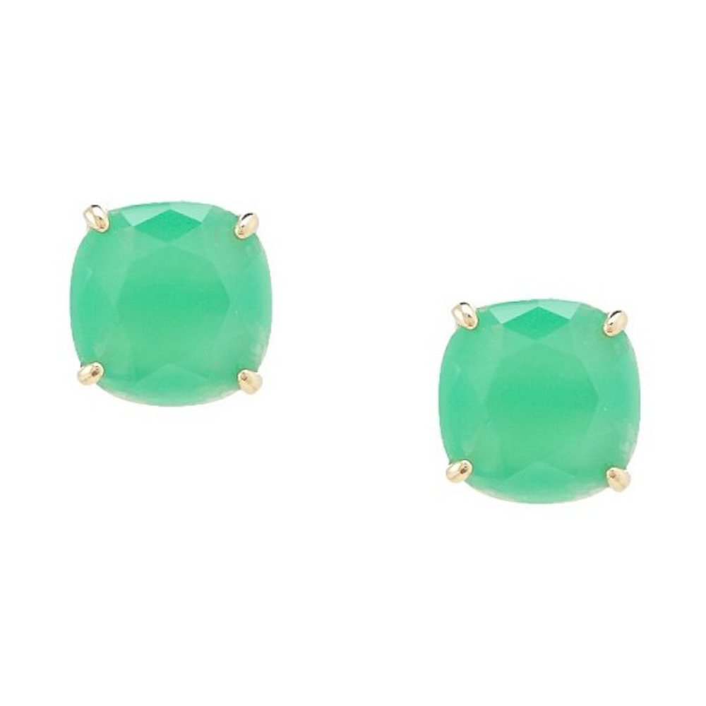 Kate Spade Green Stud Earrings- NWOT